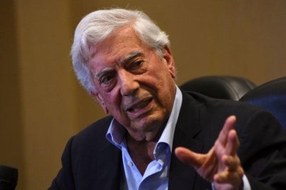 Nobel de Literatura, Mario Vargas Llosa.-AFP