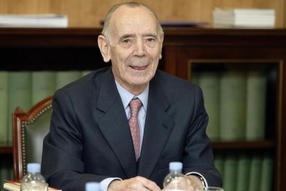 El exfiscal general del Estado, Jesús Cardenal.-DAVID CASTRO