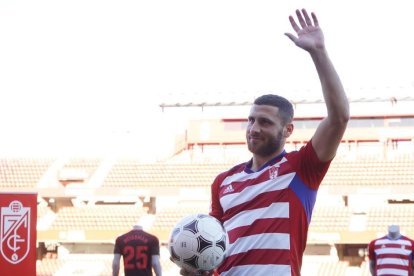 Weissman, con el Granada. JOSÉ VELASCO / GRANADA EN JUEGO