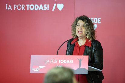 La socialista Yolanda Lanza del PSOE de Laguna, en una imagen de archivo.- TWITTER PSOE CYL