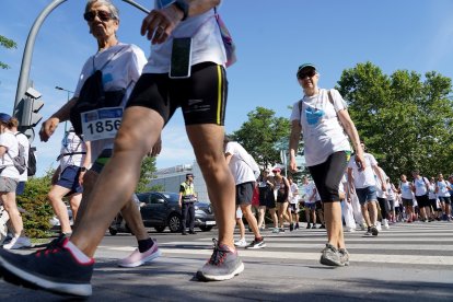 Marcha solidaria de la Semana de la Diabetes bajo el lema 'Muévete por tu salud, muévete por la diabetes'.- ICAL