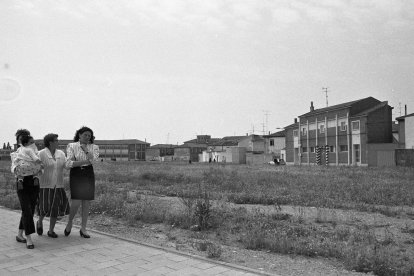 Zona donde se encuentra el actual parque de la Campiña en el barrio San Pedro Regalado en 1990.- J.M. LOSTAU