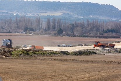 Obras en la autovía A-11. PHOTOGENIC