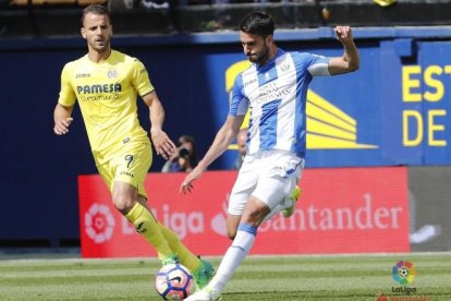 Insúa, con el Leganes-SD HUESCA