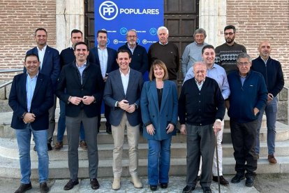 Candidatos del PP  de la zona de Medina. E.M.