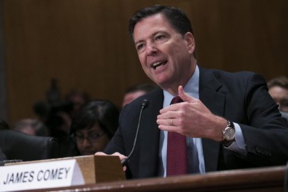 El director del FBI, James Comey.-EFE