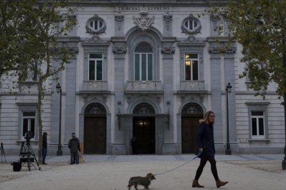 Fachada principal del Tribunal Supremo.-JOSE LUIS ROCA