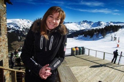 Blanca Fernández Ochoa, fotografiada en Grand Valira (Andorra) en enero de 2012.-JOAN CORTADELLAS