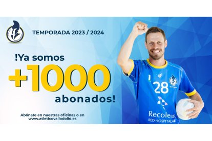 Recoletas supera los 1.000 abonados.