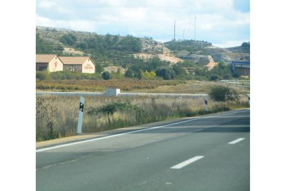 El tramo entre Langa y Aranda se encuentra parado desde 2011.-V. G.