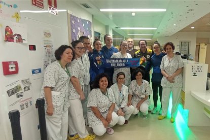 Visita del Aula al Hospital Campo Grande. / V. G. D. G.