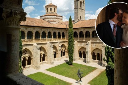 Monasterio de Santa María de Valbuena, en Valladolid, donde se casó Juan García-Gallardo, vicepresidente de la Junta de Castilla y León. -CASTILLA TERMAL / E.M.