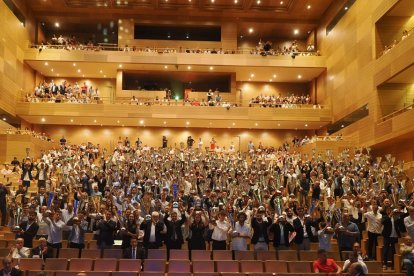 El Auditorio Miguel Delibes disfrutó de la gala ‘El Valor de un Centenario’ de la RFCyLF. / RFCYLF