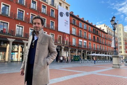 Borja Sémper, ayer, en Valladolid. | ALBERTO UTRERA