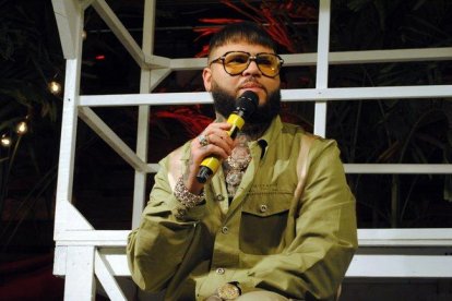 El cantante puertorriqueno Farruko presenta su nuevo disco Gangalee.-EFE