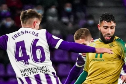 Último partido de Copa del Real Valladolid, contra el Betis.