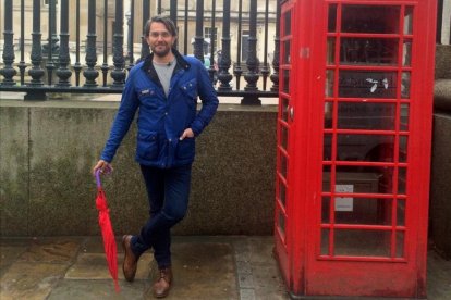 Màxim Huerta, en el capítulo de Londres de 'Destinos de película'.-RTVE