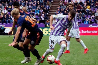 Imagen del partido Valladolid-Valencia del 18 de mayo del 2019-R. GARCIA (EFE)