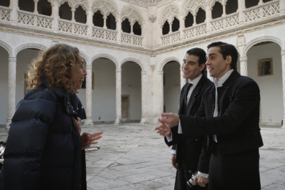 Fotograma de la segunda parte del spot de los Goya que se celebrarán en Valladolid. -E.M.