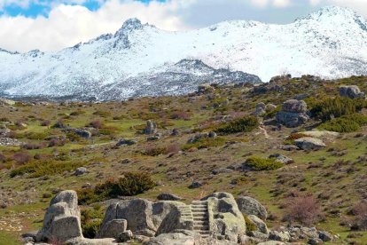 Altar de los Sacrificios, en el Castro de Ulaca, uno de los mayores yacimientos de la Europa céltica, situado en el municipio de Solosancho.-LA POSADA