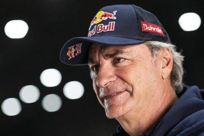 Carlos Sainz en el interior de su Mini 'buggy'.-RED BULL CONTAC POOL / FLAVIEN DUHAMEL