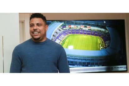 Ronaldo Nazario, presidente del Real Valladolid. / EL MUNDO