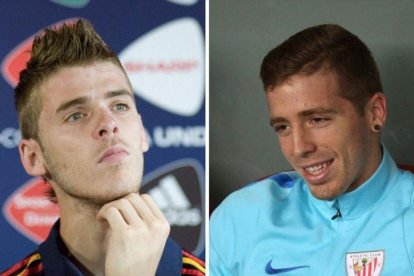 David de Gea e Iker Munian.-EFE