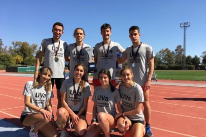 Participaciones de la Uva en Lorca en el Campeonato Universitario. / E.M.