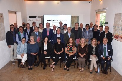 Foto de familia del encuentro de promoción de la provincia de Valladolid en Puebla (México). - EP