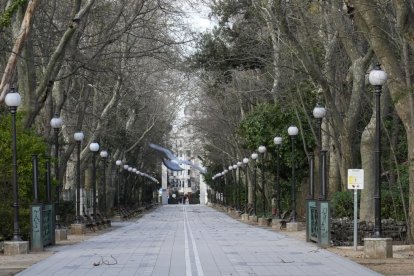 Campo Grande en Valladolid.-J. M. LOSTAU