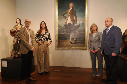 Con motivo de la celebración en Valladolid de la gala de los 38º Premios Goya de la Academia de Cine, el Museo Nacional de Escultura presenta la exposición temporal del cuadro de Francisco de Goya ‘Retrato de Jovellanos, con el arenal de San Lorenzo al fondo’. La presentación correrá a cargo del director del Museo Nacional de Escultura, Alejandro Nuevo. R. Valtero / ICAL.