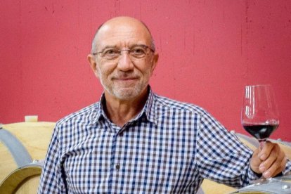 El bodeguero Javier Zaccagnini. SEI SOLO