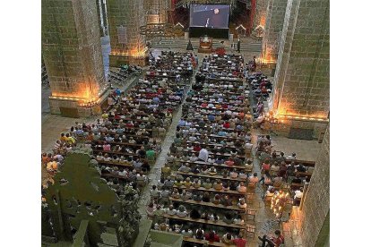 Una imagen de uno de los conciertos en la seo vallisoletana.-E.PRESS