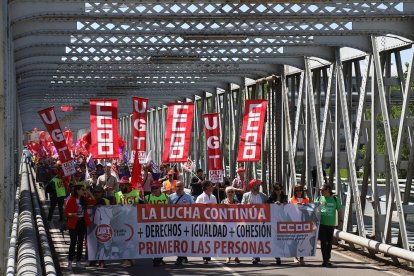 Manifestación del 1º de Mayo en Zamora-ICAL