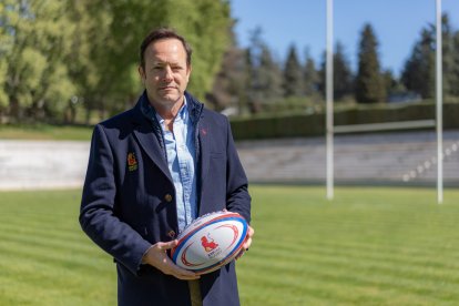 Juan Carlos Martín 'Hansen', presidente de la Federación Española de Rugby. / FER