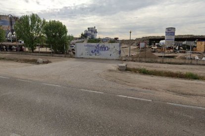 Punto de la avenida de Santander donde tuvo lugar el accidente.- GGL STW