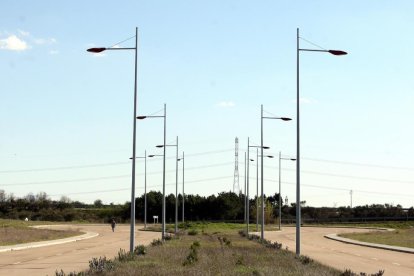 Zona de acceso al polígono del futuro nudo de acceso al Parque Empresarial Industrial de Tordesillas-Ical