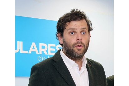 Javier Santiago Vélez, ex presidente del Partido Popular en León, en una imagen de archivo. - ICAL