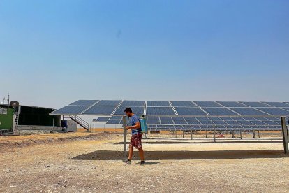 Instalación fotovoltaica. Imagen de archivo. | E.M.