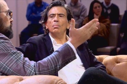 Arcadi Espada, en el Chester de Risto Mejide emitido el pasado 17 de febrero en Cuatro.-MEDIASET