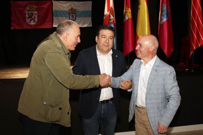 Luis Mariano Santos en un acto de campaña. ICAL.