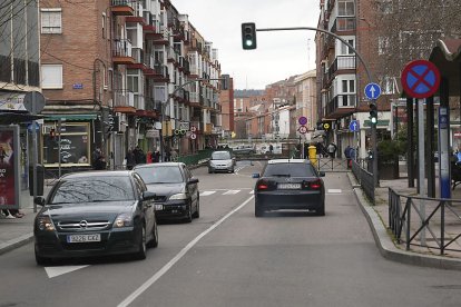 Plaza de los Vadillos hacia calle de Casasola. J.M. LOSTAU