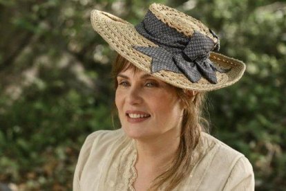 Emmanuelle Seigner, en un fotograma de ’El oficial y el espía’.-