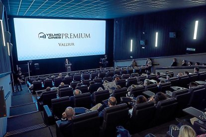 Una de las salas Premium de Yelmo Cines en Vallsur.