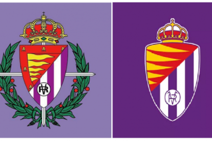 Los dos escudos a los que votar.