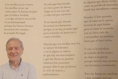 Fragmento de la página del programa no oficial en el que aparece la polémica canción.- E. M.