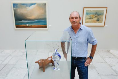 Sanz Aldea, hoy, en el MUVA. | J. M. LOSTAU