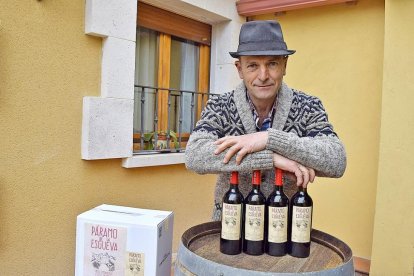 José María Rey, con sus vinos Páramo de la Esgueva.-ARGICOMUNICACIÓN