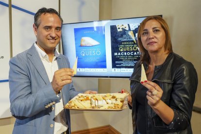 Presentación de la II Feria Europea del Queso de Serrada en la Diputación de Valladolid.- E. PRESS