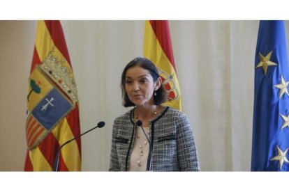 La ministra de Industria, Comercio y Turismo, Reyes Martoto. - E.M.